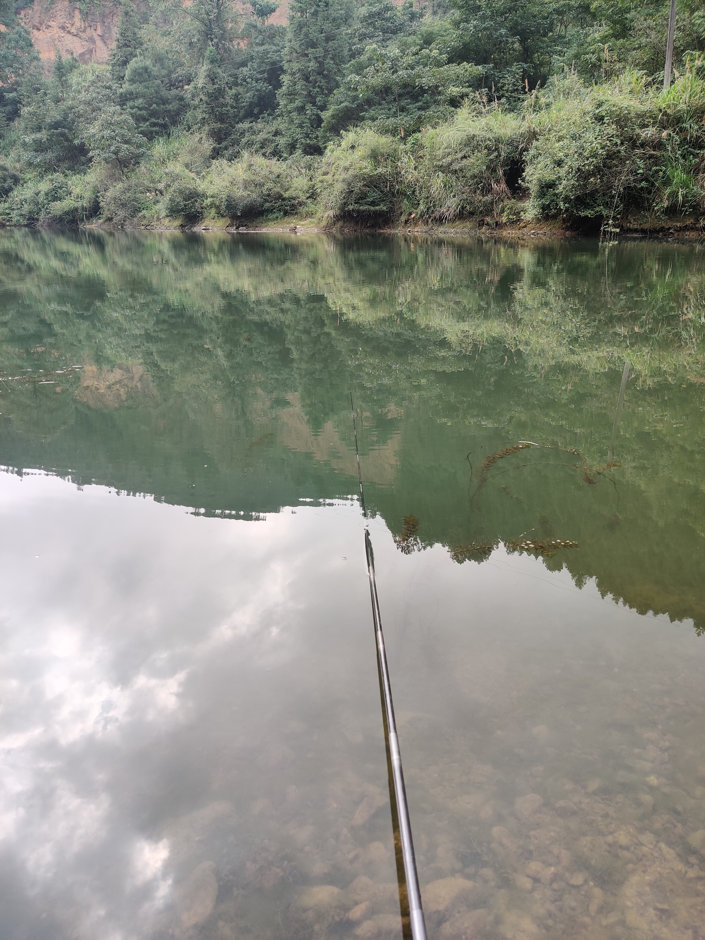 水库二坝钓鱼 水库二坝钓鱼