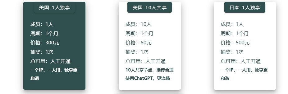 Pigcha加速器·私有節點·价格